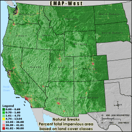 Metric Map (pctia_lc), Natural Breaks