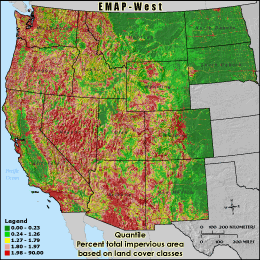 Metric Map (pctia_lc), Quantile