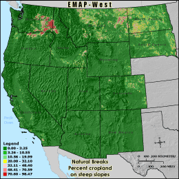 Metric Map (agcsl3), Natural Breaks