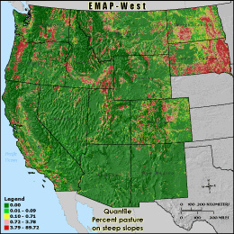 Metric Map (agpsl3), Quantile