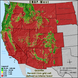 Metric Map (fcore210), Quantile