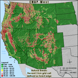 Metric Map (fedge210), Natural Breaks