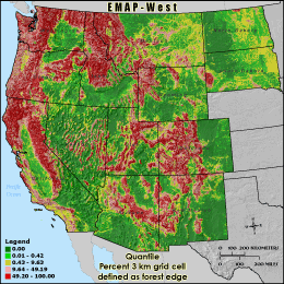 Metric Map (fedge210), Quantile