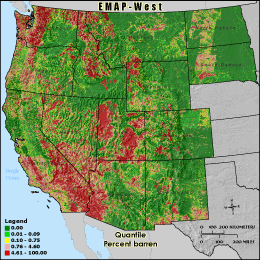 Metric Map (pbar), Quantile