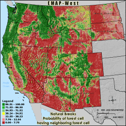 Metric Map (pff9), Natural Breaks