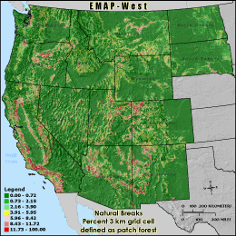 Metric Map (pfptch9), Natural Breaks