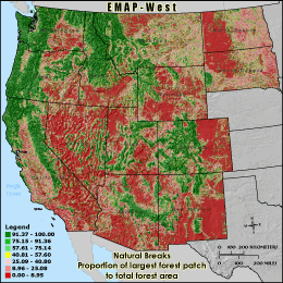 Metric Map (plgp), Natural Breaks