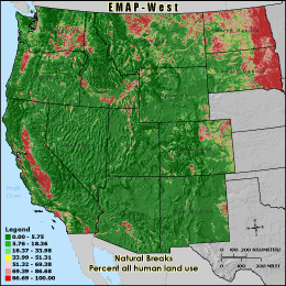 Metric Map (u_index), Natural Breaks