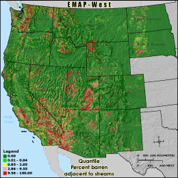 Metric Map (rbar0), Quantile