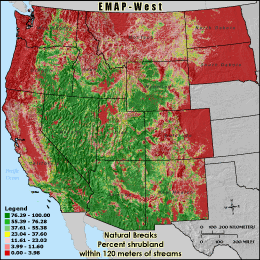 Metric Map (rshrb120), Natural Breaks