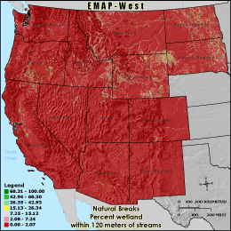 Metric Map (rwetl120), Natural Breaks