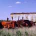 Abandoned Tractors and Box Cars