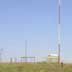 Communications tower in grassland/rangeland