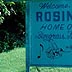Rosine Bluegrass music sign