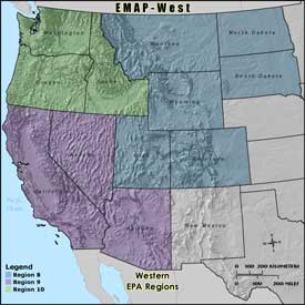 Western EPA Regions 8, 9, and 10