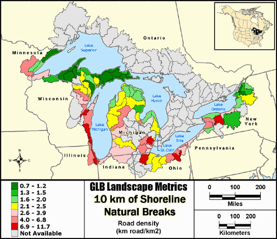 Metric Map rddens