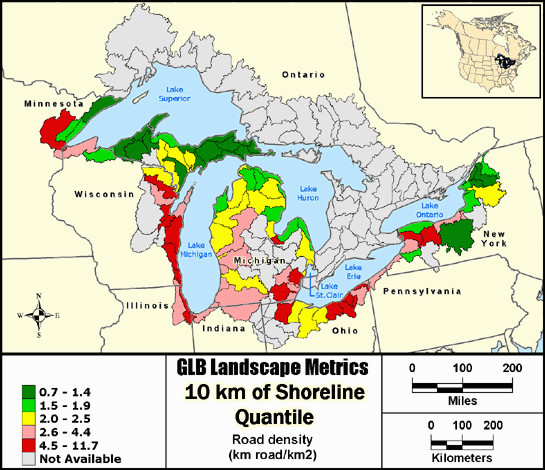 Metric Map rddens