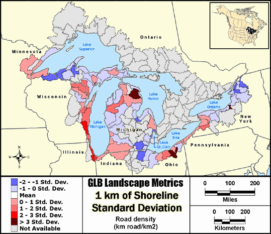 Metric Map rddens