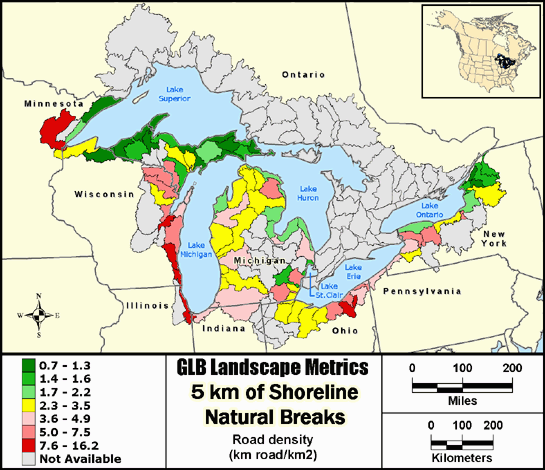 Metric Map rddens