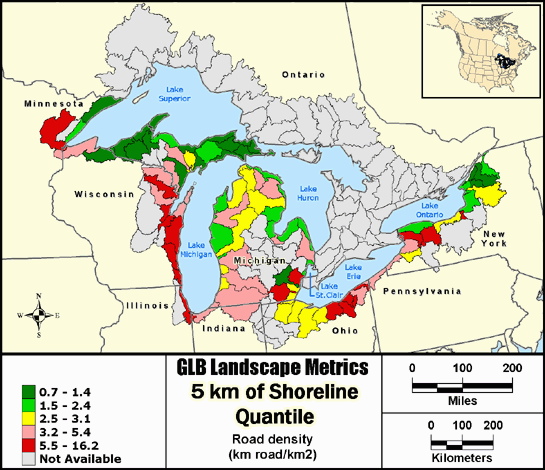 Metric Map rddens