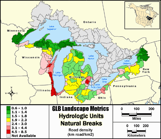 Metric Map rddens