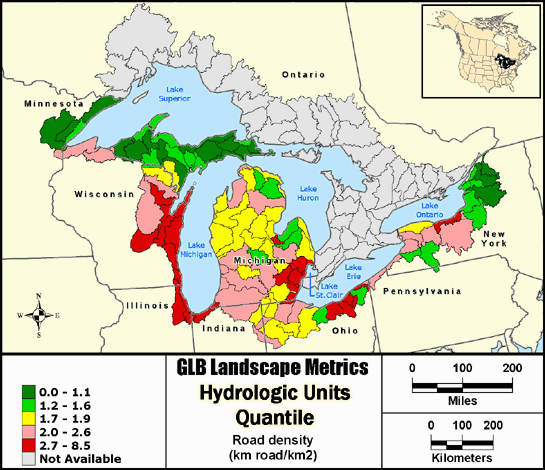Metric Map rddens