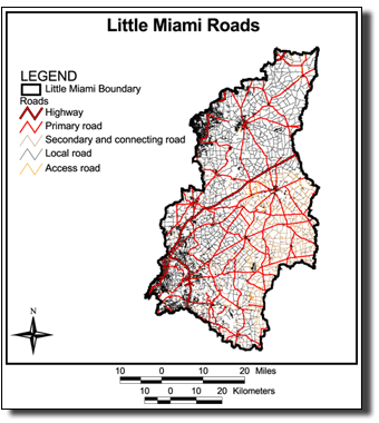 Image of Little Miami Roads, link to larger image