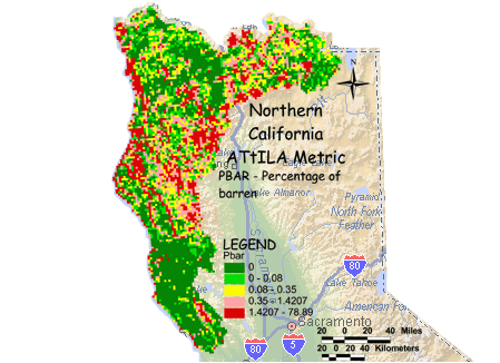 Image of Northern California Barren Land