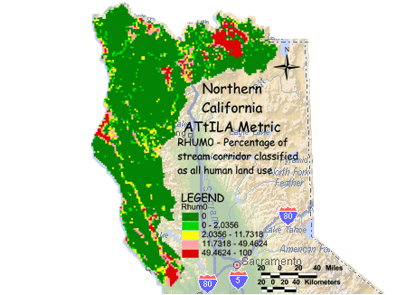 Image of Northern California Human Use/Stream Corridor