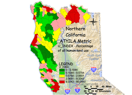 Image of Northern California Human Land Use
