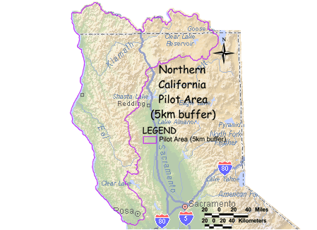 Image of Northern California Pilot Area