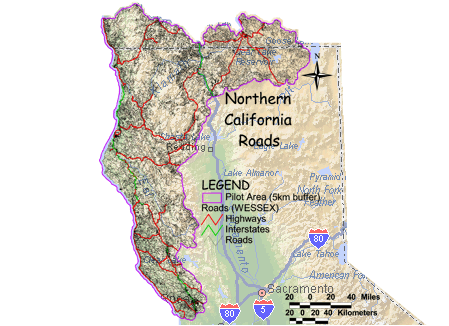 Image of Northern California Roads