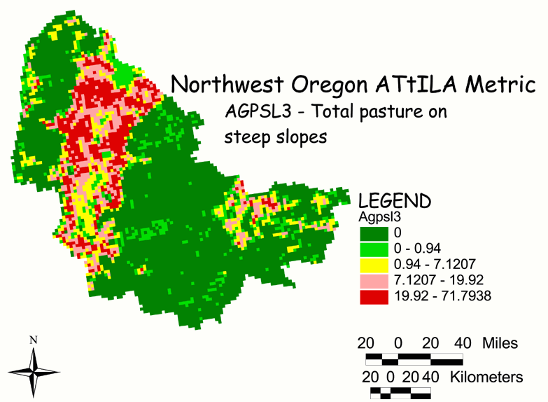 Large Image of Northwest Oregon 