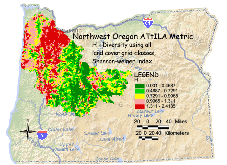 Image of Northwest Oregon H Diversity