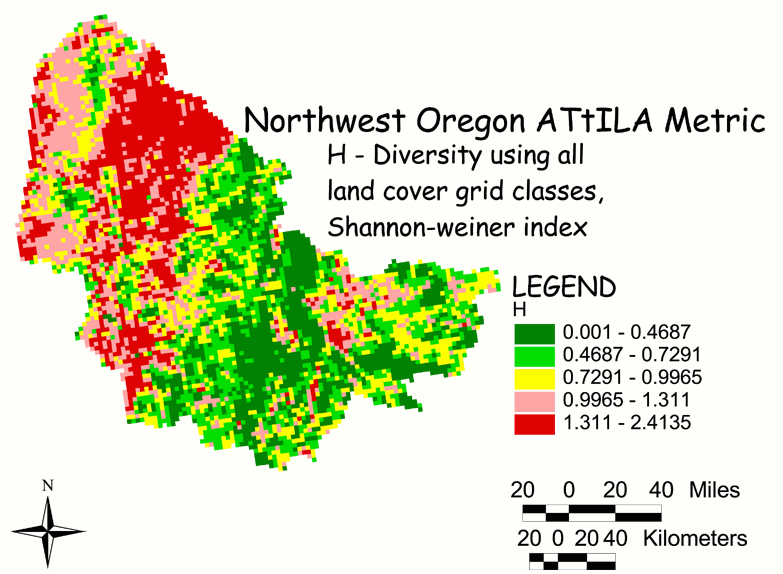 Large Image of Northwest Oregon H Diversity