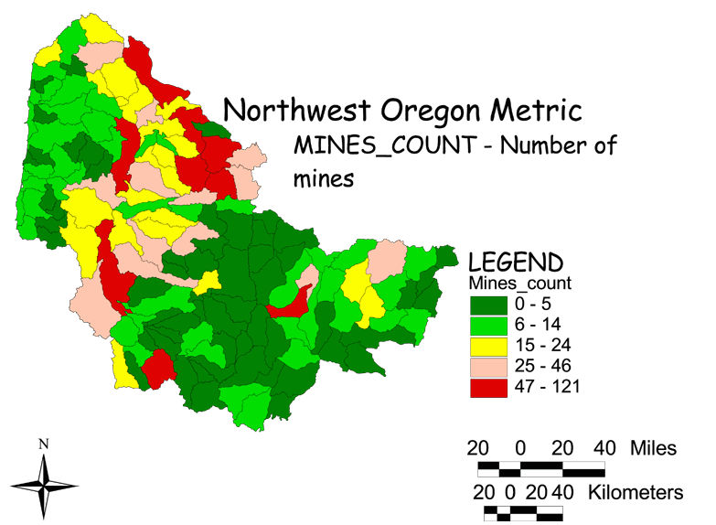 Large Image of Northwest Oregon Mines