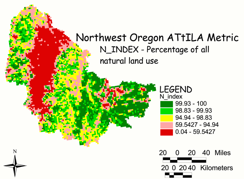 Large Image of Northwest Oregon Natural Use