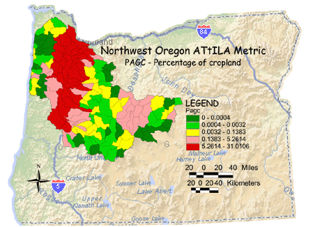 Image of Northwest Oregon Crop Land