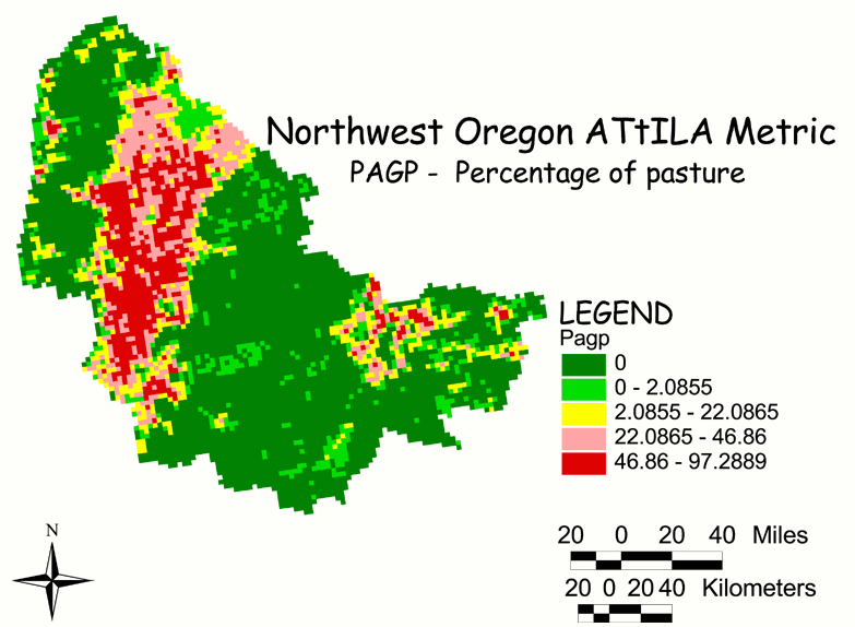 Large Image of Northwest Oregon Pasture