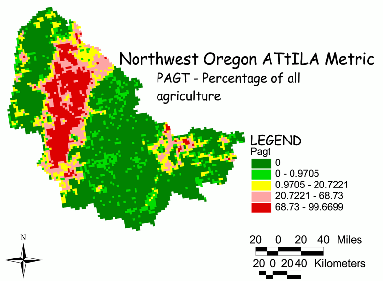 Large Image of Northwest Oregon Agriculture
