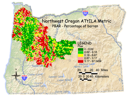 Image of Northwest Oregon Barren Land
