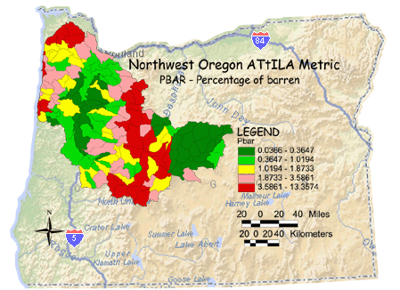 Image of Northwest Oregon Barren Land