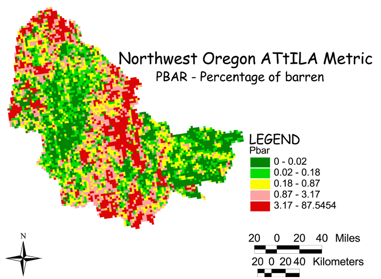 Large Image of Northwest Oregon Barren Land