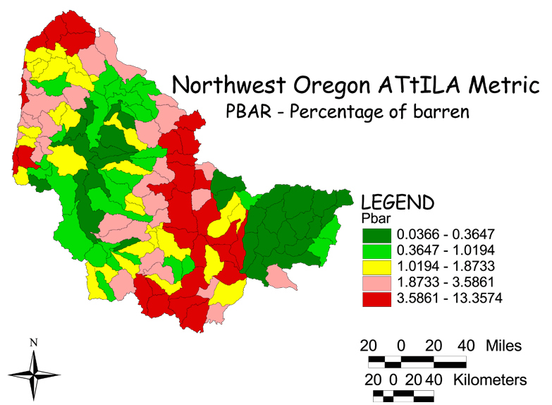 Large Image of Northwest Oregon Barren Land
