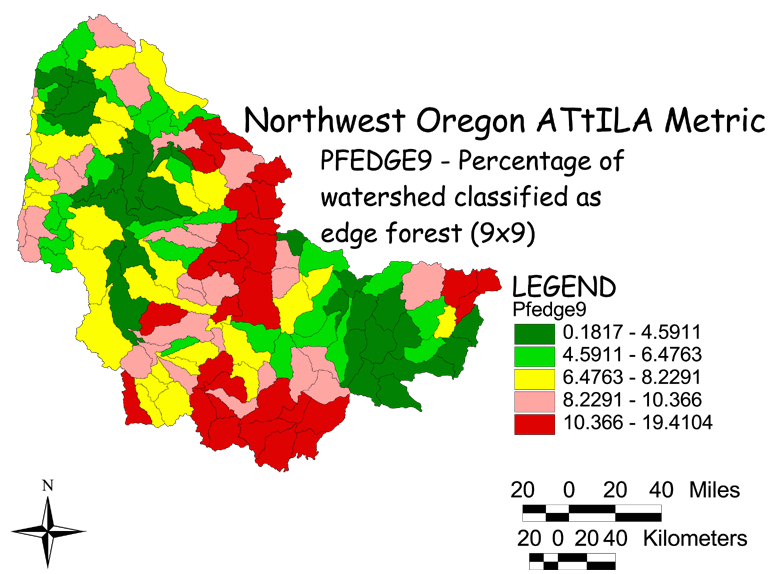 Large Image of Northwest Oregon Edge Forest
