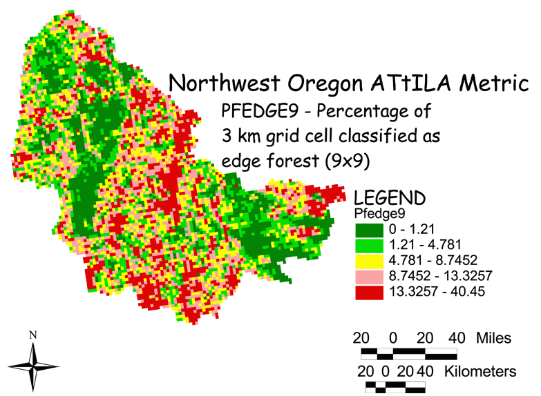 Large Image of Northwest Oregon Edge Forest