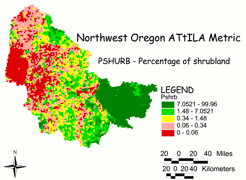 Large Image of Northwest Oregon Shrub Land