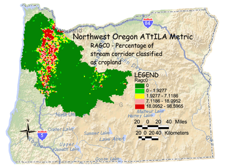 Image of Northwest Oregon Land/Stream Corridor