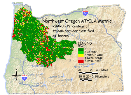 Image of Northwest Oregon Barren/Stream Corridor