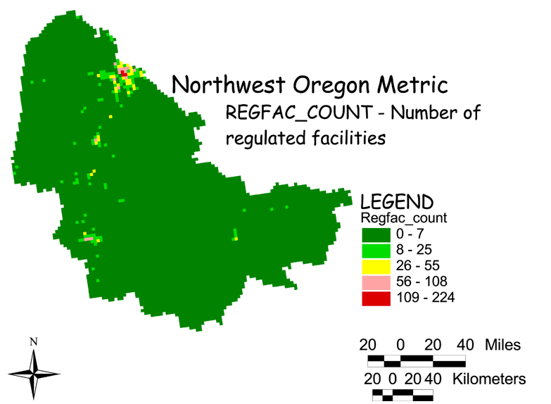 Large Image of Northwest Oregon Regulated Facilities